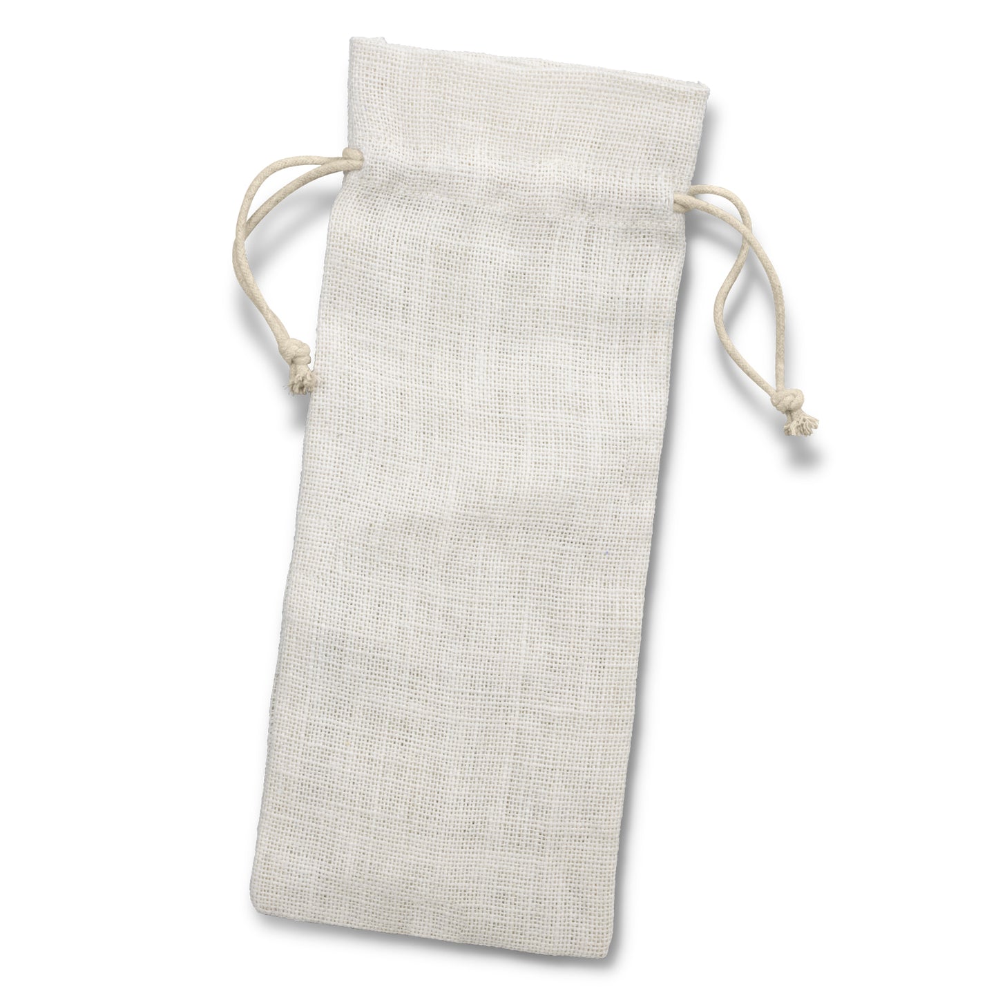 Jute Wine Drawstring Bag - Sale