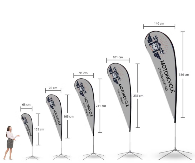 Teardrop Flags