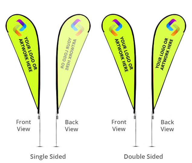 Teardrop Flags