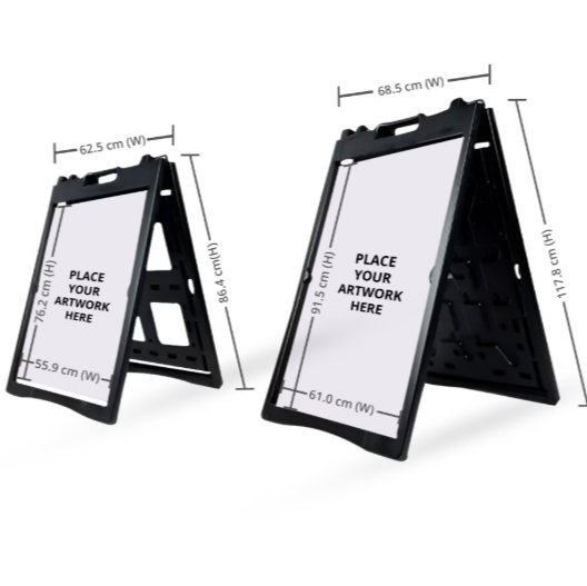 Plastic Pavement Sign