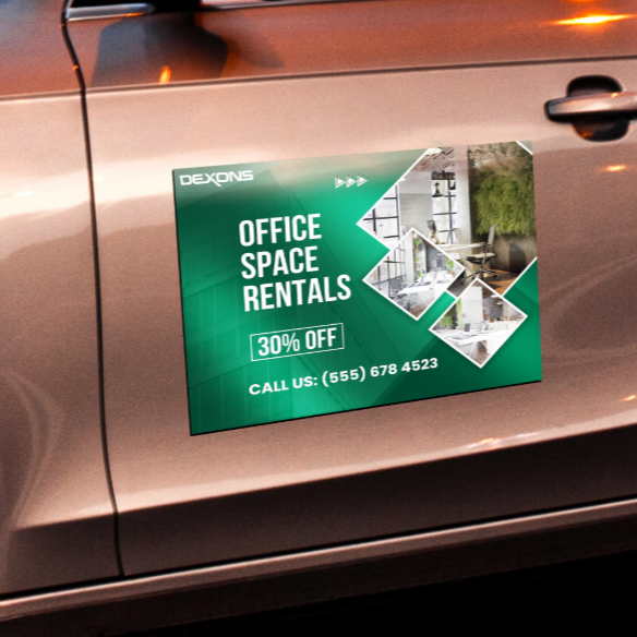 Reflective Magnetic Signage