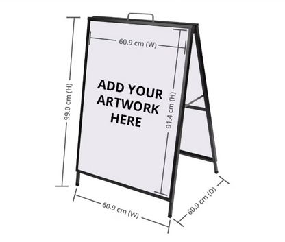 Metal Pavement Sign