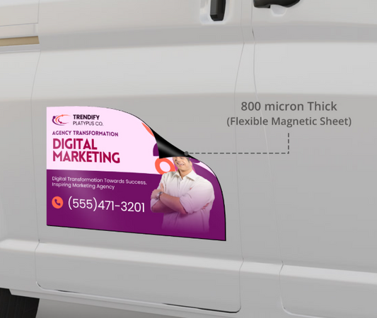 Reflective Magnetic Signage